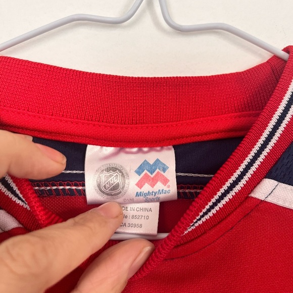 Montreal Canadiens Vintage Kids Red and Blue Shirt - Picture 6 of 9